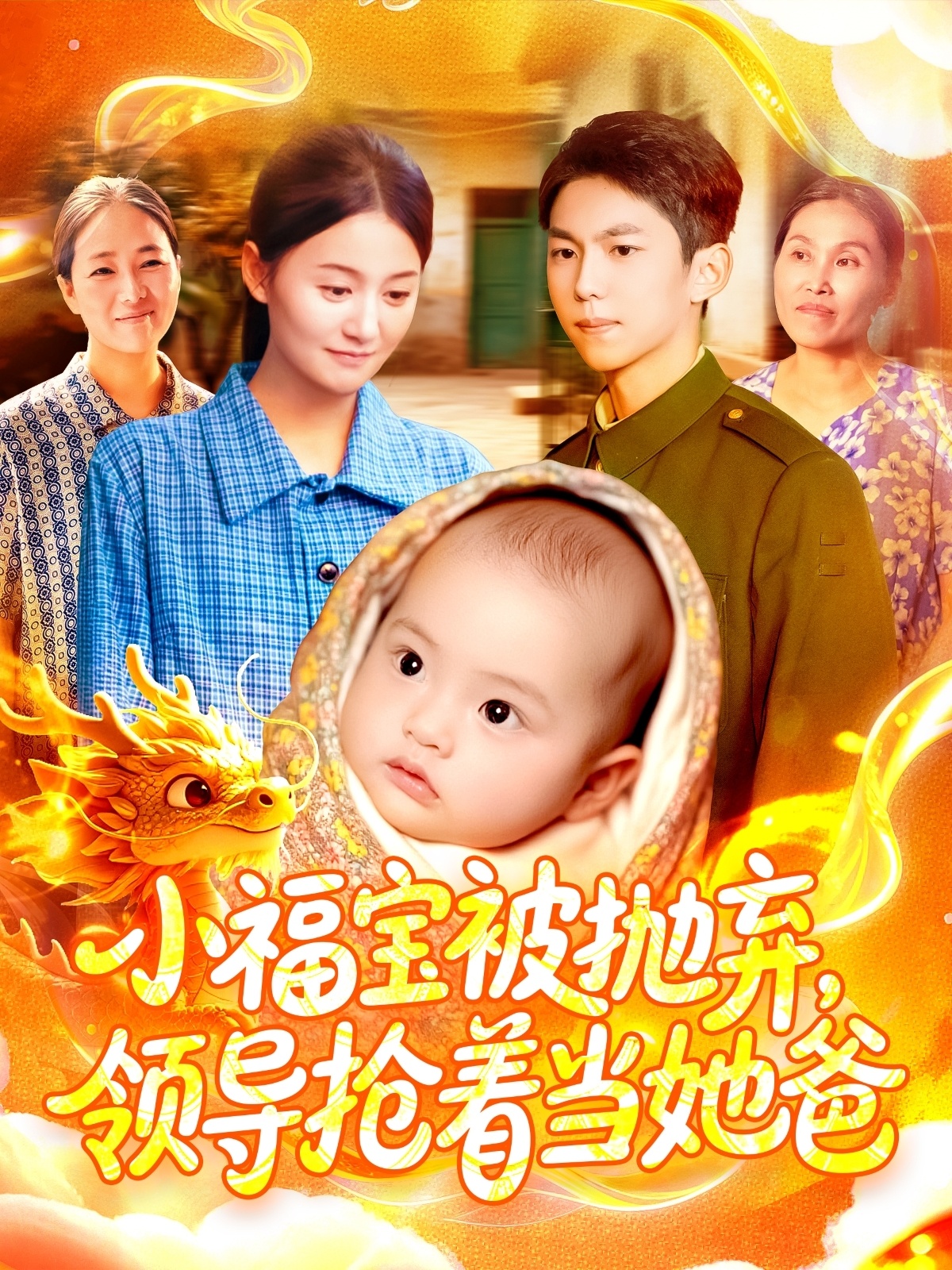 小福宝被抛弃,领导抢着当她爸